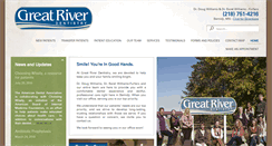 Desktop Screenshot of greatriverdentistry.com